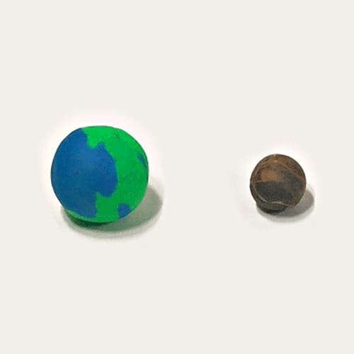 점토로 만드는 지구와 달 모형(5인용)
