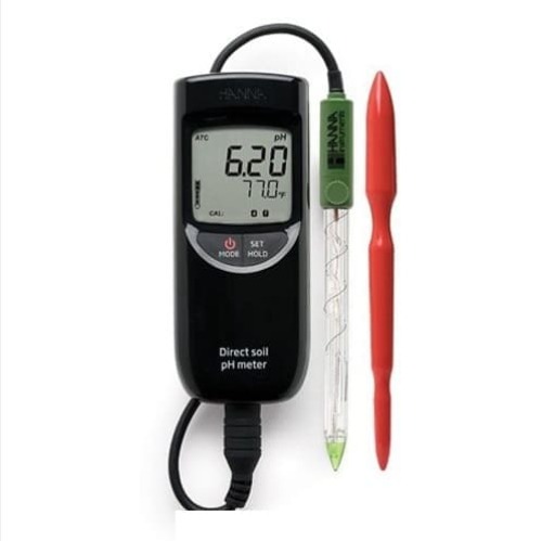HI 99121 - 휴대용 pH(산도) 측정기 (토양용)