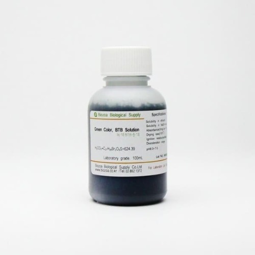 녹색BTB용액(Bromothymol Blue, 0.04%)